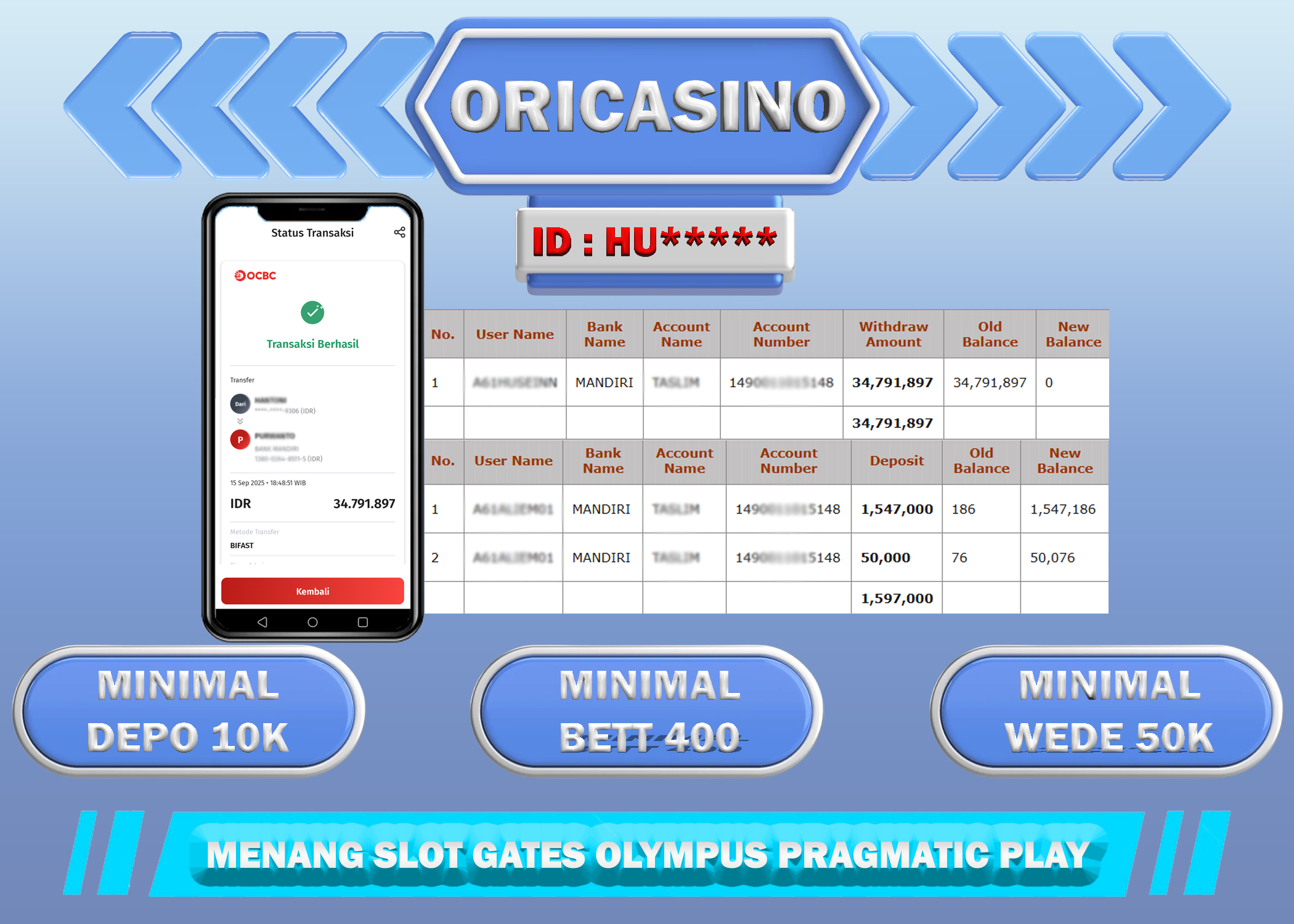 BUKTI KEMENANGAN GATES OLYMPUS PRAGMATIC PLAY